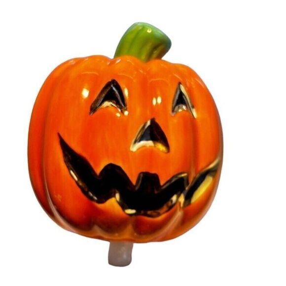 A216 ~ Nora Fleming Mini ~ "Carved Cutie"  Jack-O-Lantern ~ New - Picture 1 of 3